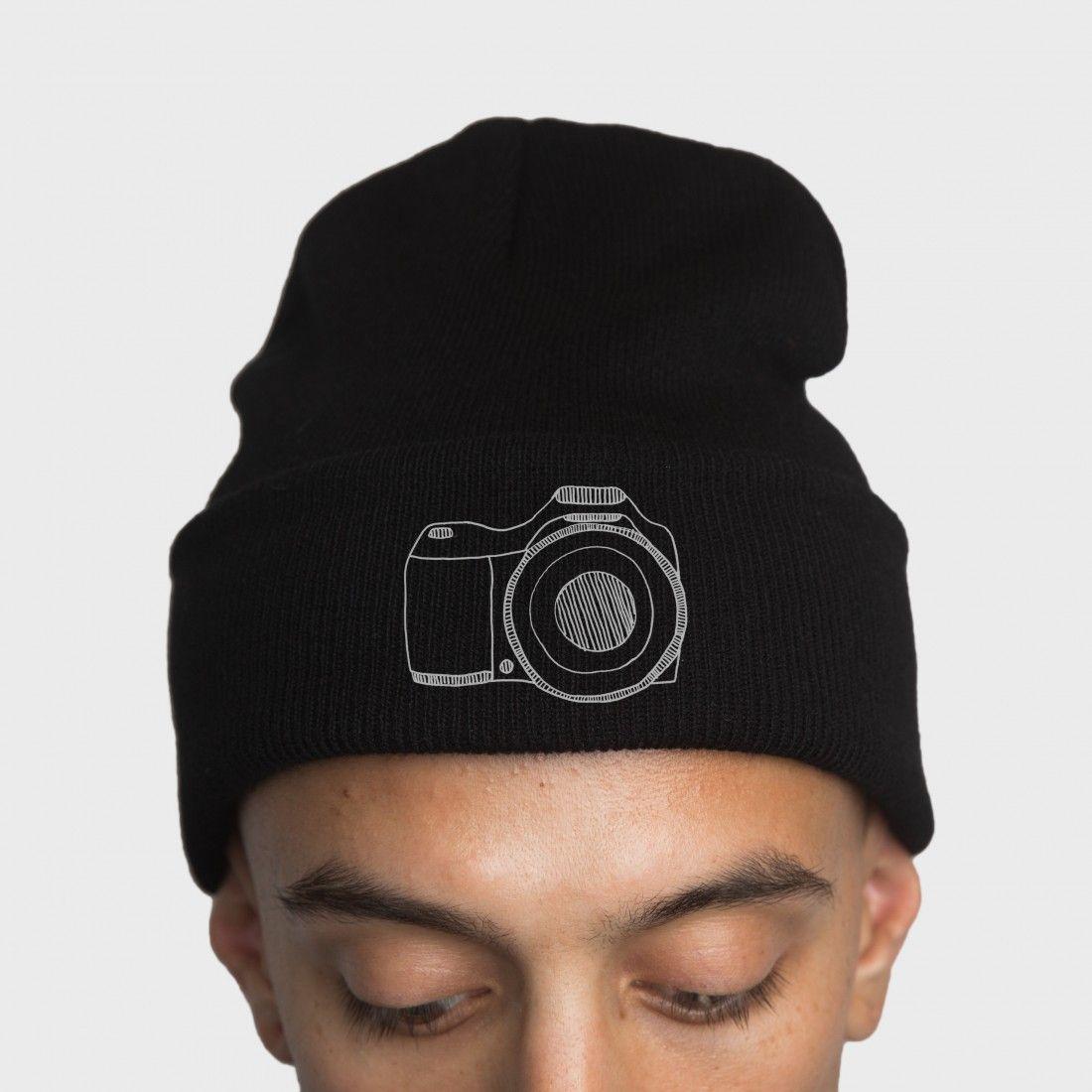Beanie Logo - CAMERA LOGO BEANIE - Adam Elmakias