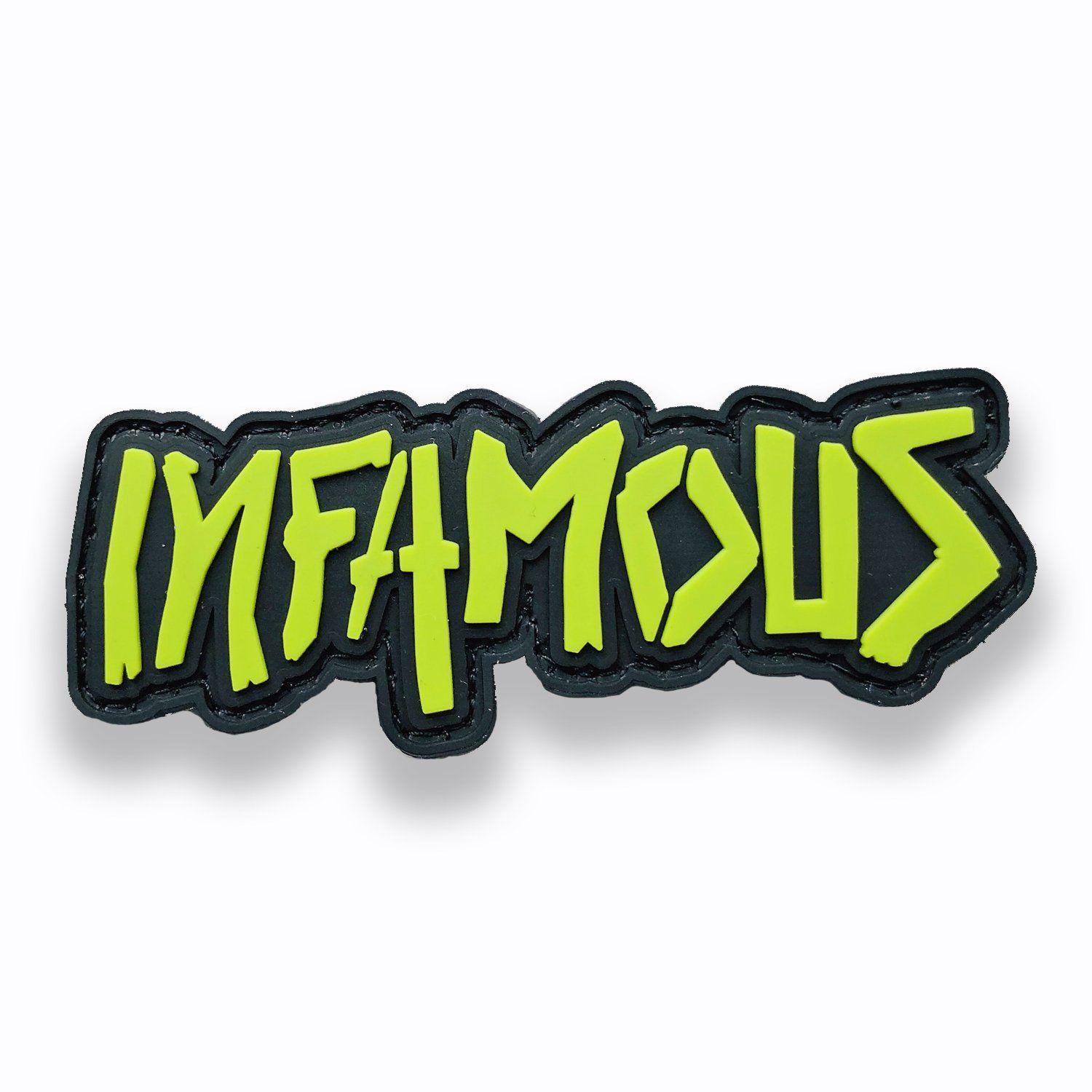 Infamous Logo - Infamous Paintball Logo Patch (3x1.25)