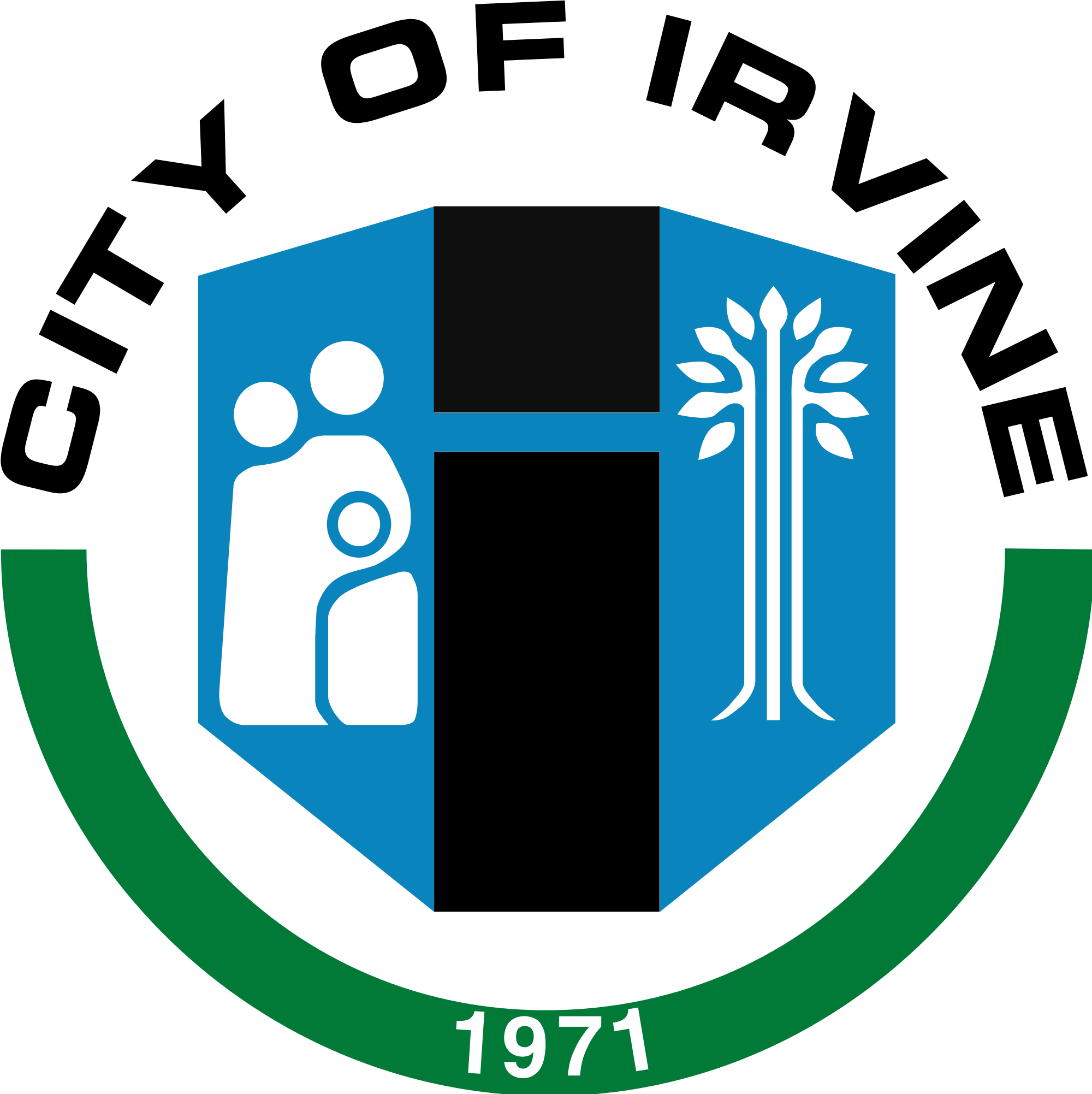 Irvine Logo - File:Seal of Irvine, California.svg - Wikimedia Commons