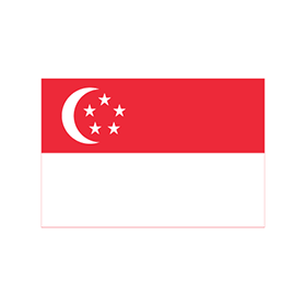 Singapore Logo - Flag of Singapore logo vector