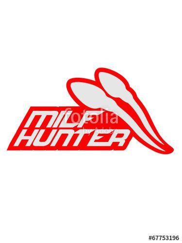 Sperm Logo - Milf Hunter Sperm Logo Design