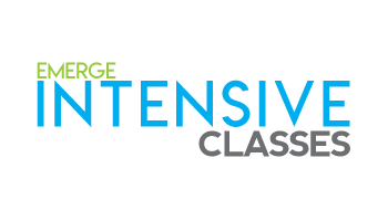 Intensive Logo - Intensive Classes. Ages. Emerge Dance Academy