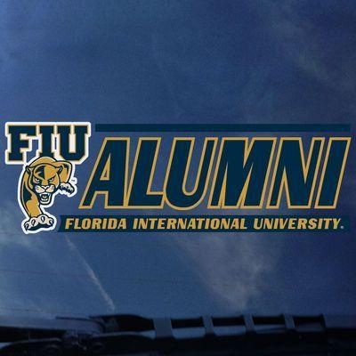 FIU Logo - FIU Campus Bookstore Colorshock Alumni Decal