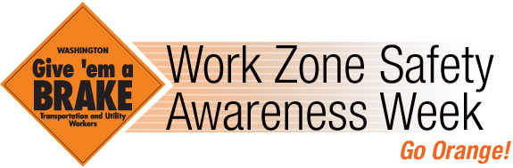 WSDOT Logo - WSDOT Zone Awareness Week Orange!