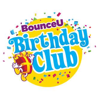 BounceU Logo - Triangle Birthday Party Venues