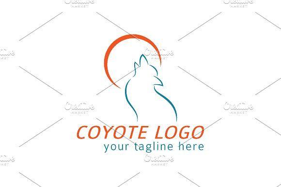 Cayoty Logo - Coyote logo template ~ Logo Templates ~ Creative Market