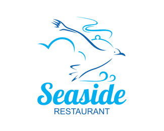 Seaside Logo - Seaside Restaurant Designed