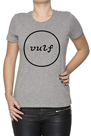 Vulfpeck Logo - Erido Vulfpeck Vulf Logo Women's T-Shirt Crew Neck Grey Tee Short ...