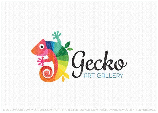 Gecko Logo - Readymade Logos Gecko Art