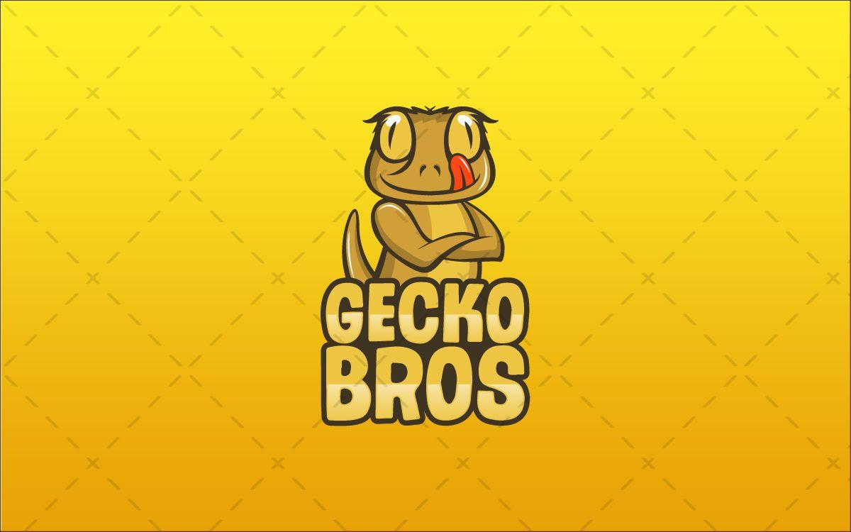 Gecko Logo - Reptile Logo For Sale | Fun Gecko Logo For Sale - Lobotz