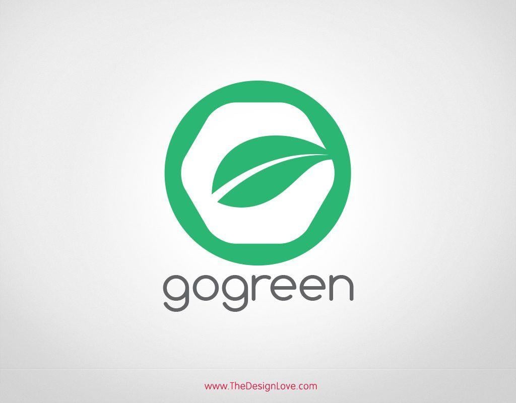 Go Green Logo - Free Vector Go Green Leaf Logo