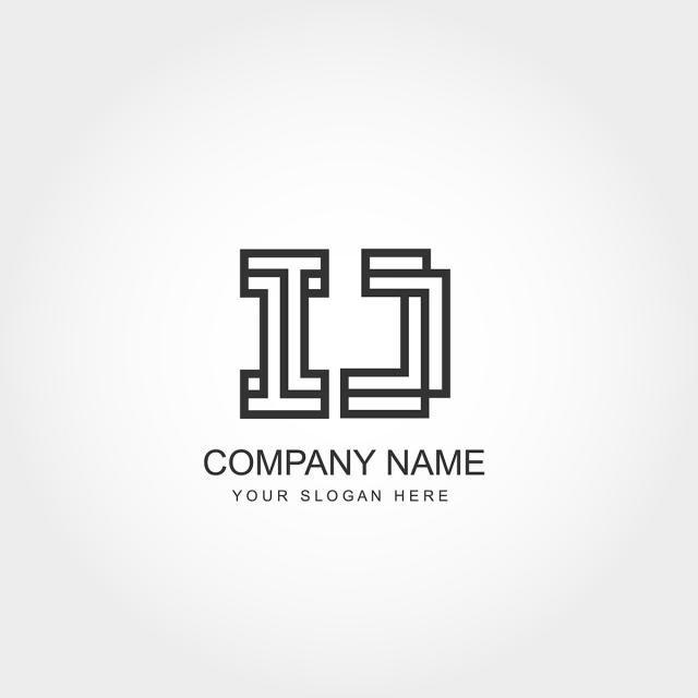 Ij Logo - Initial Letter IJ Logo Design Template for Free Download on Pngtree