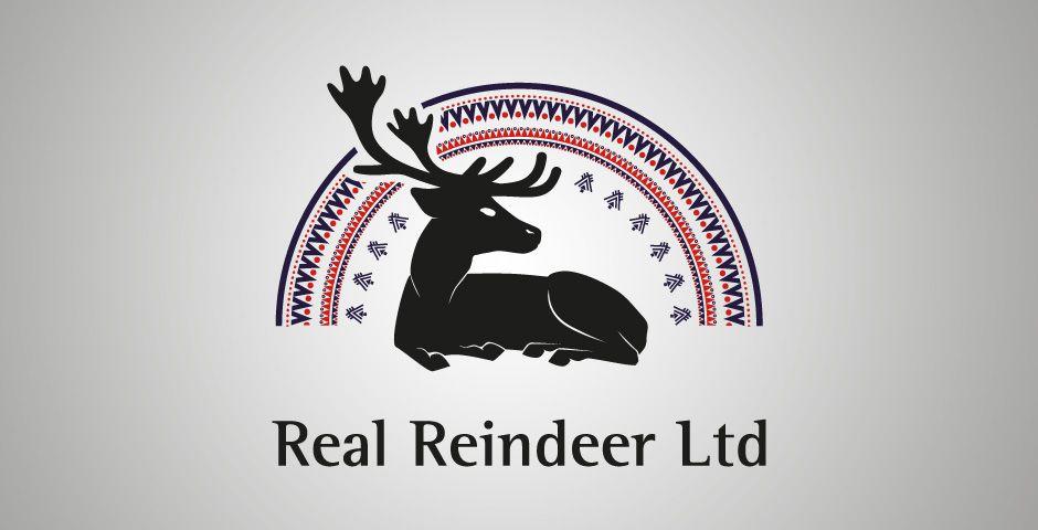 Raindeer Logo - Real Reindeer Logo