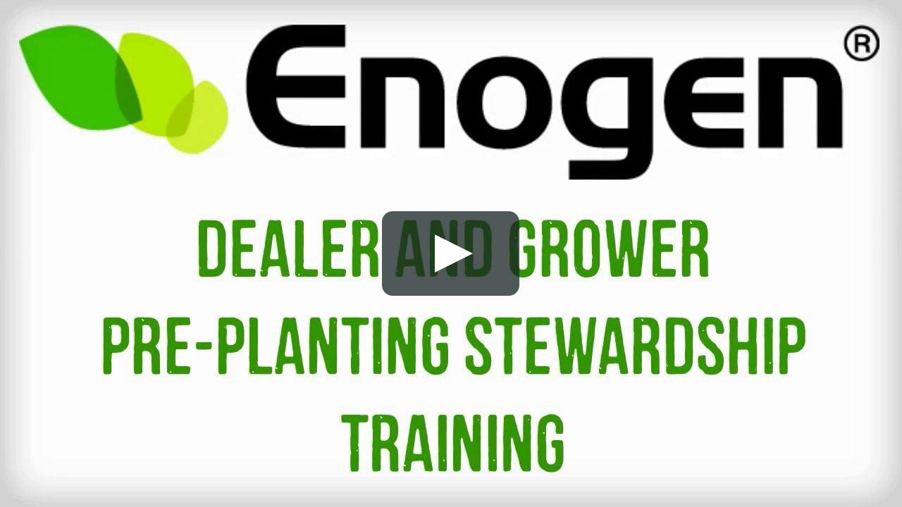 Enogen Logo - Enogen® Stewardship Pre-Planting 2014 on Vimeo