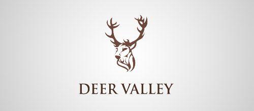 Raindeer Logo - 30 Cool Designs of Deer Logo | Naldz Graphics