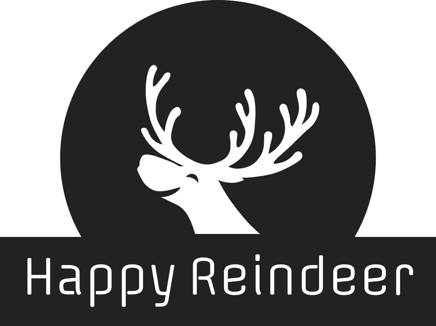 Raindeer Logo - Happy Reindeer | Source Atlantique