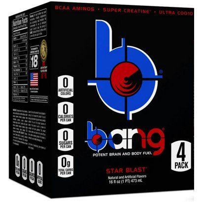 VPX Logo - VPX Bang RTD Flavored Sports Energy Drink 4-Pack | Academy