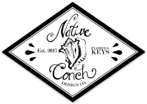 Conch Logo - Native Conch Logo Sticker – Native Conch Design Co.