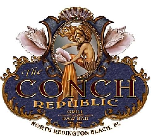 Conch Logo - The conch logo - Picture of Conch Republic Grill, North Redington ...