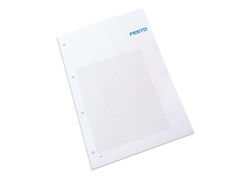 Festo Logo - Writing block graph paper DIN A4 with Festo Logo: kolibri GmbH ...