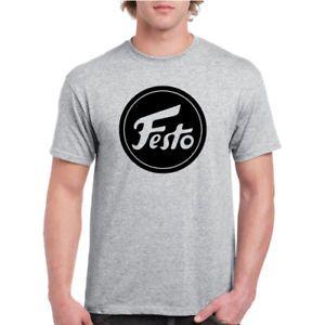 Festo Logo - New FESTO 1933 Festool Vintage Tools Logo T Shirt Black Avail