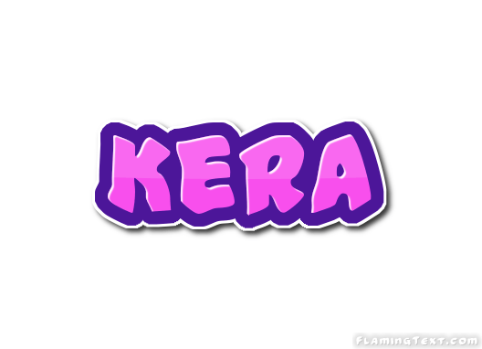 Kera Logo - Kera Logo. Free Name Design Tool from Flaming Text