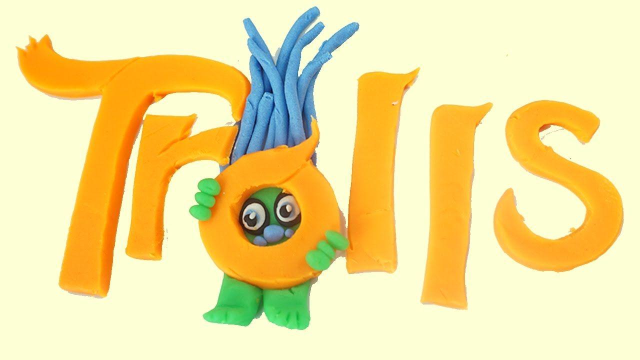 Trolls Logo - How to Make Play-Doh Trolls Logo | 