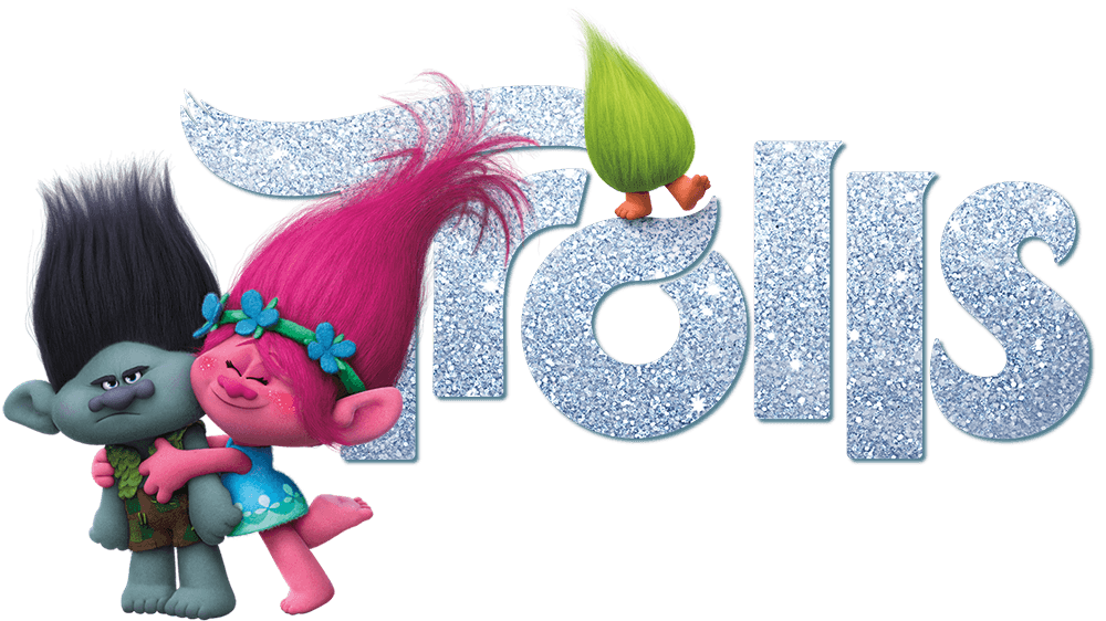 Trolls Logo - Trolls Movie With Logo Png