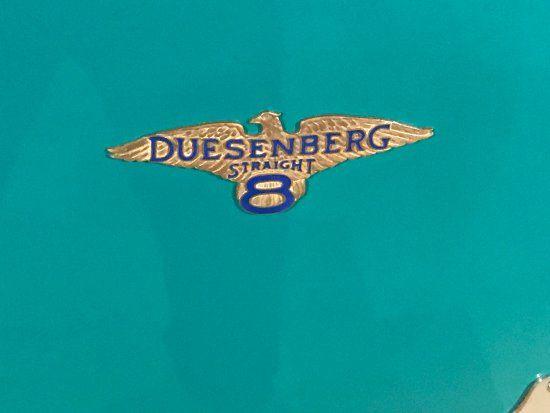 Duesenberg Logo - A Duesenberg logo - Picture of Auburn Cord Duesenberg Automobile ...