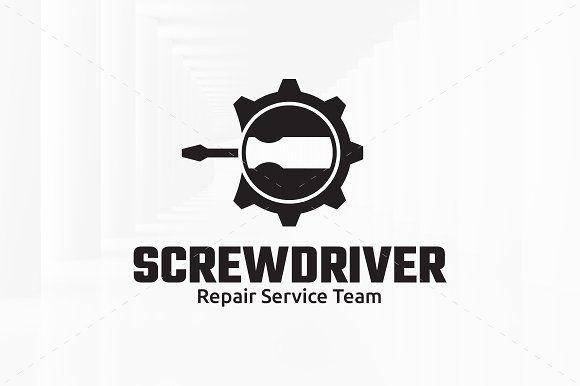 Screwdriver Logo - Screwdriver Logo Template Logo Templates Creative Market