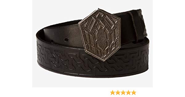 Dwarven Logo - Amazon.com: Belt - The Hobbit - Dwarven Logo Leather S/M New Toys ...