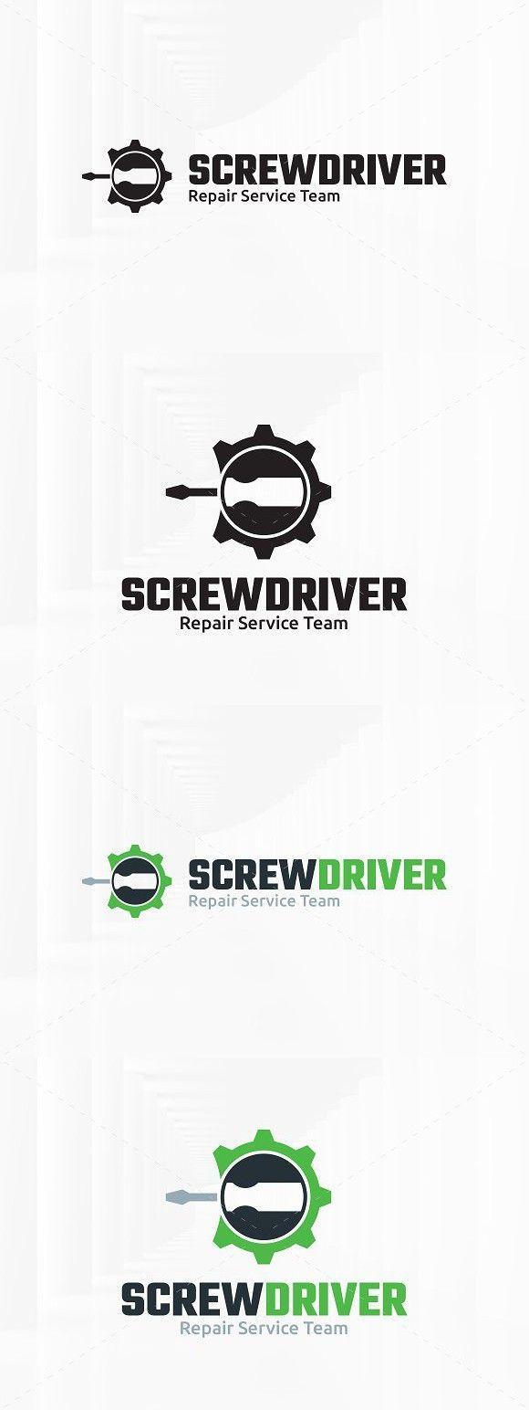 Screwdriver Logo - Screwdriver Logo Template | Construction Design | Logo templates ...