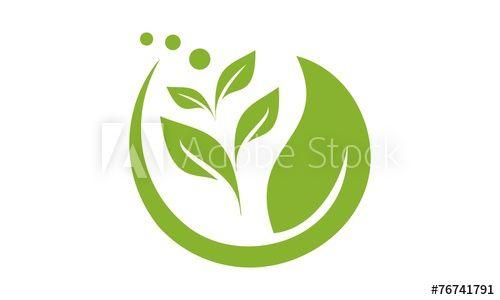 Leaf Logo - Leaf Logo 4 this stock vector and explore similar vectors at