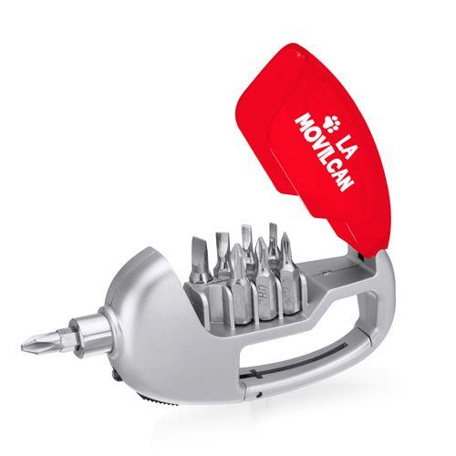 Screwdriver Logo - Εργαλεία : Promotional Mini Hand Screwdriver Kit Set With Torch