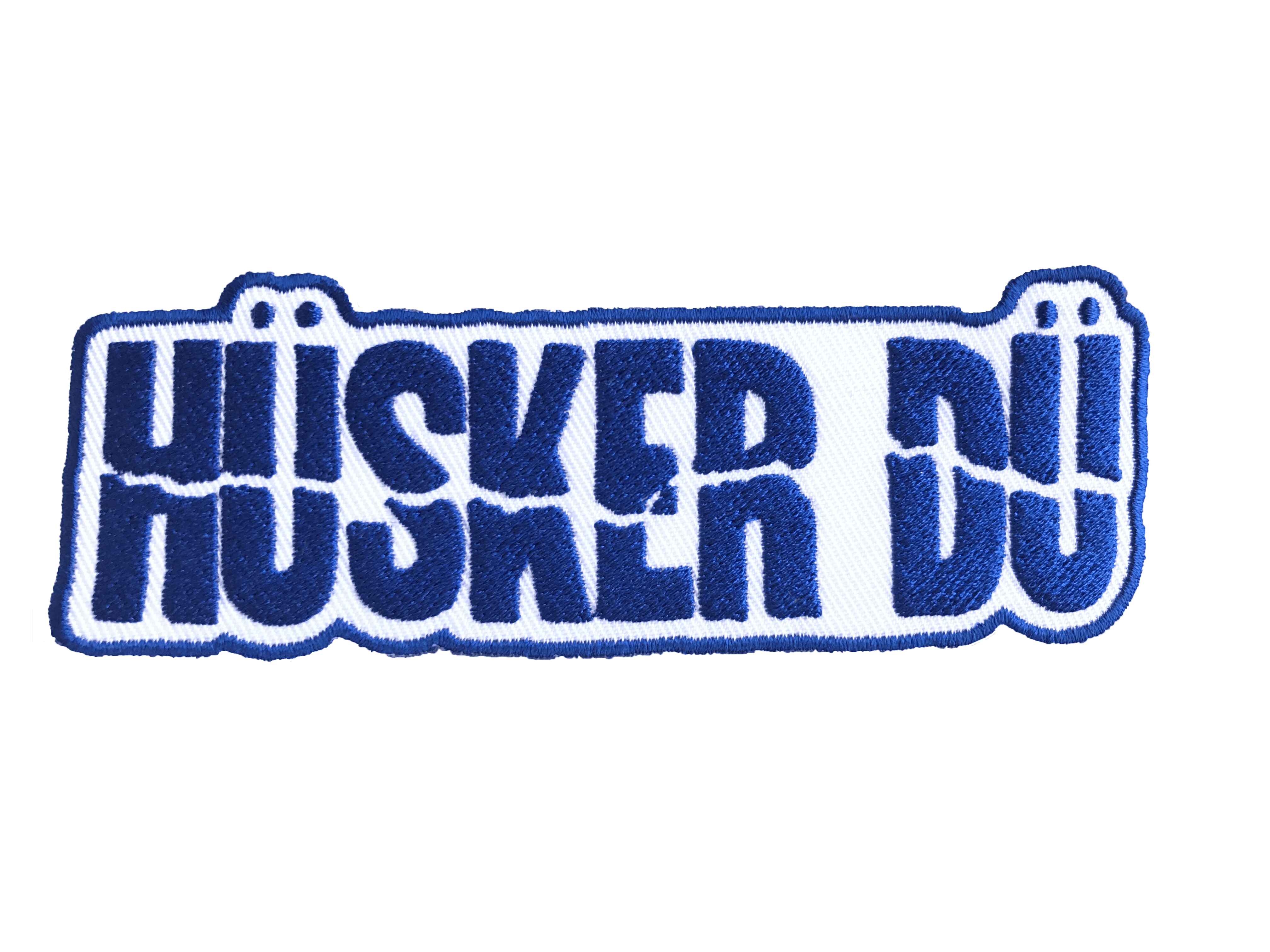 Embroidered Logo - HÜSKER DÜ EMBROIDERED LOGO PATCH – Atom Age Industries
