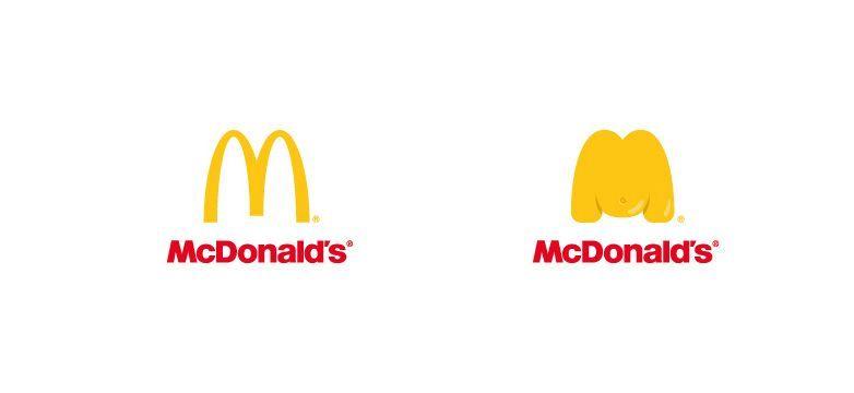Fat Logo - Fast food logos with a side of honesty. Advertising. Logos, Logo