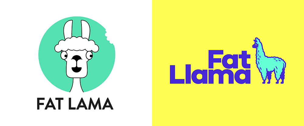 Fat Logo - Brand New: New Logo and Identity for Fat Llama by Koto