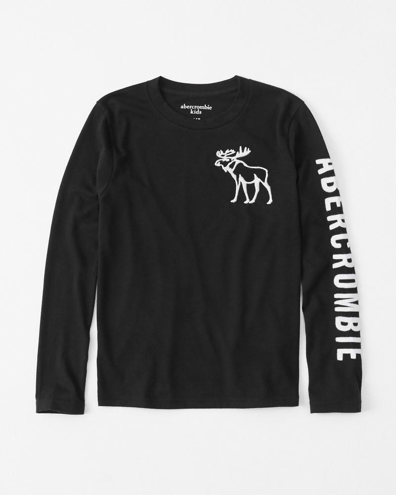 Embroidered Logo - boys embroidered logo tee | boys tops | Abercrombie.com