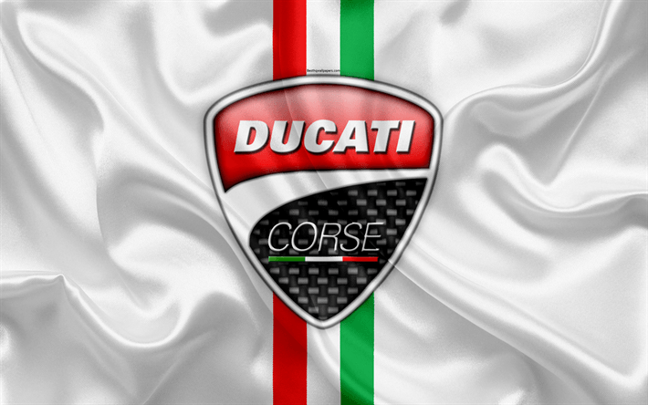 Duggati Logo - Download wallpapers Ducati Corse, 4k, logo, emblem, Italian company ...