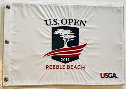 Embroidered Logo - 2019 u.s. open golf flag pebble beach embroidered logo new pga at ...
