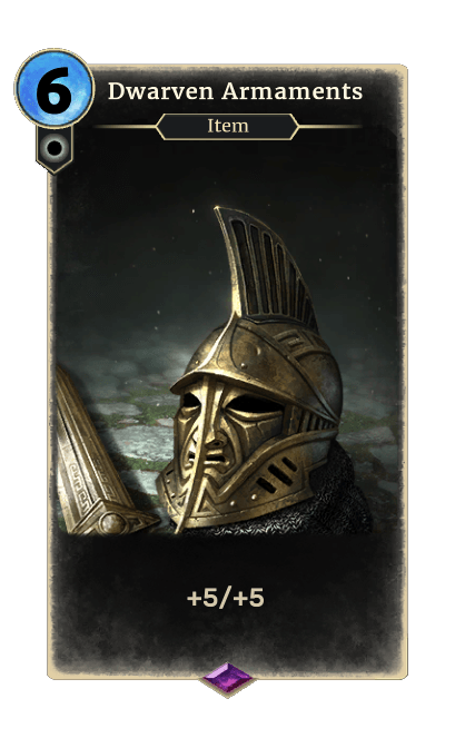 Dwarven Logo - Dwarven Armaments - Card - Legends Decks - The Elder Scrolls: Legends