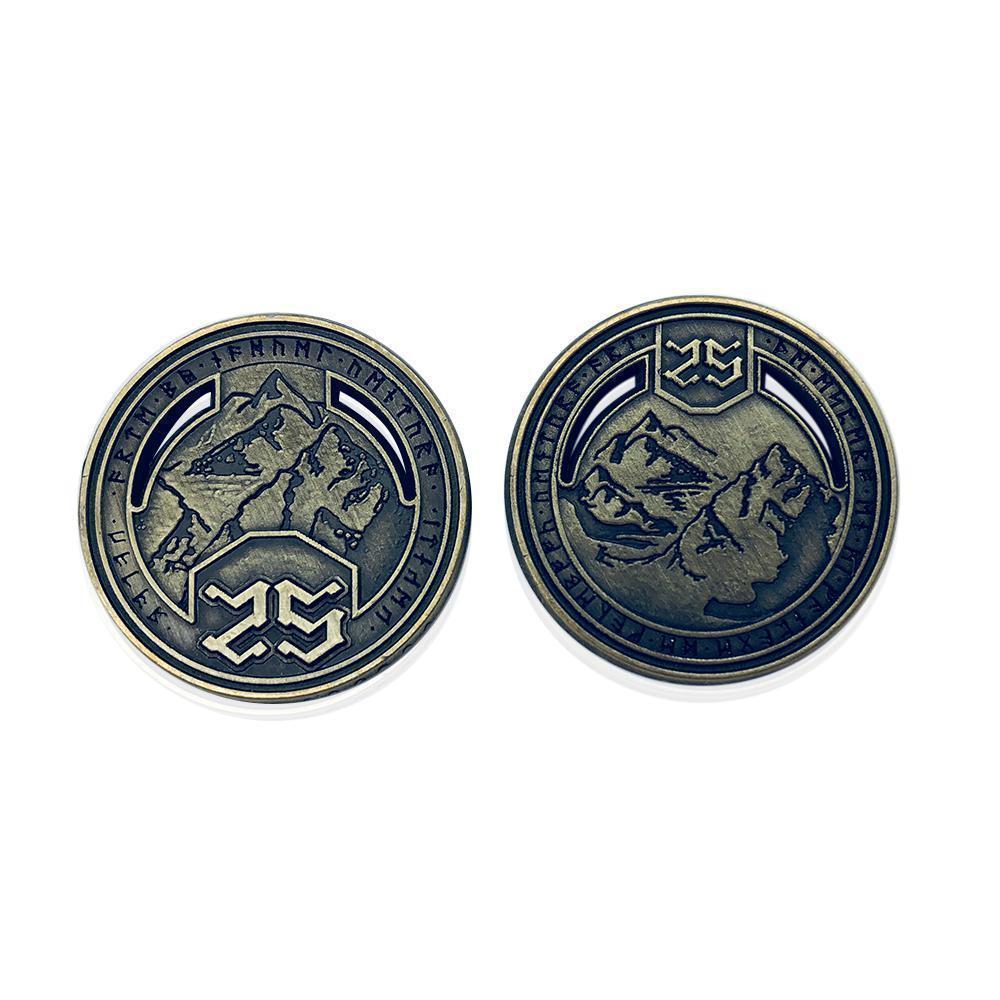 Dwarven Logo - Adventure Coins – Dwarven Metal Coins Set of 10 - Norse Foundry
