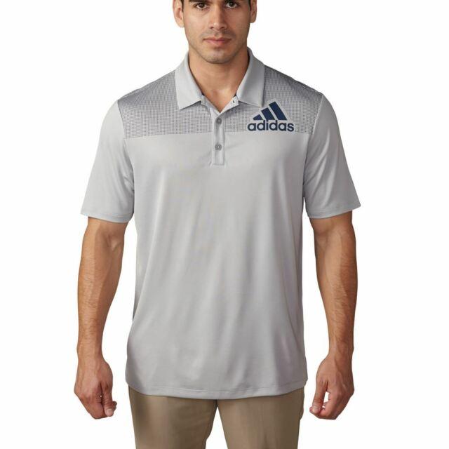 adidasGolf Logo - adidas Golf Big Logo Dot Print Lightweight Mens Performance Polo ...