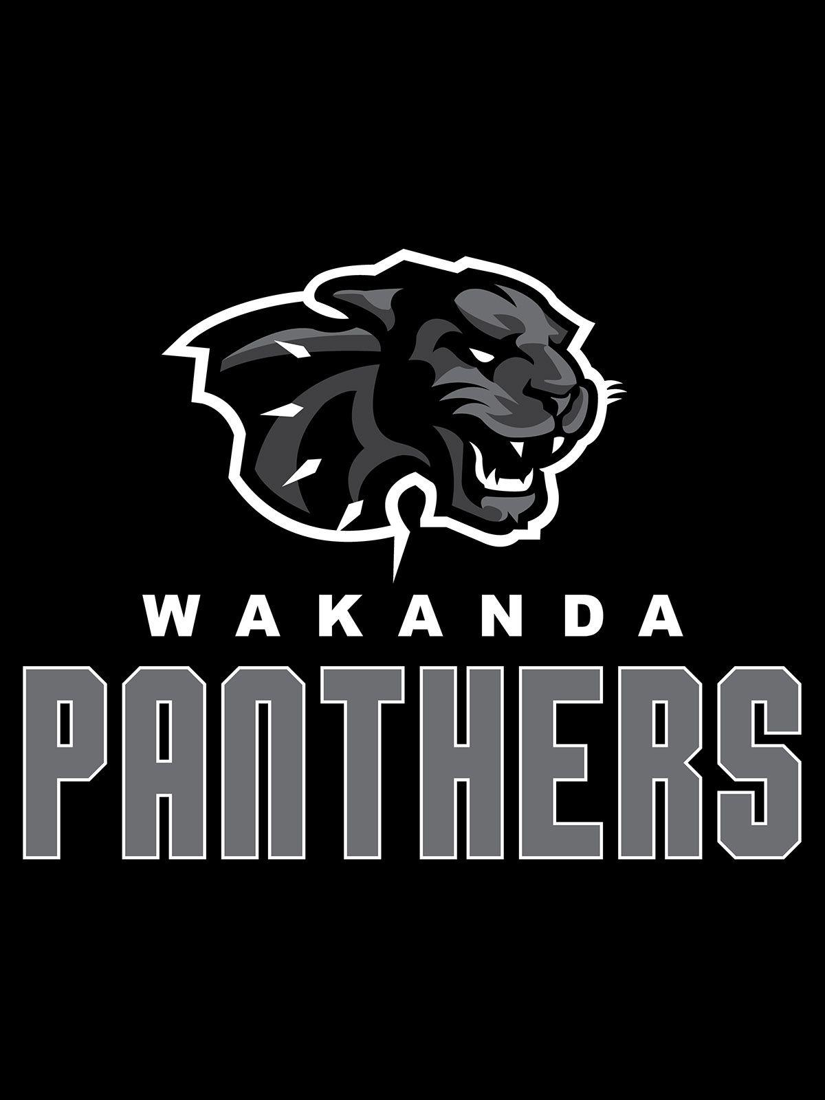 Wakanda Logo - Wakanda Panthers Team Logos on Behance