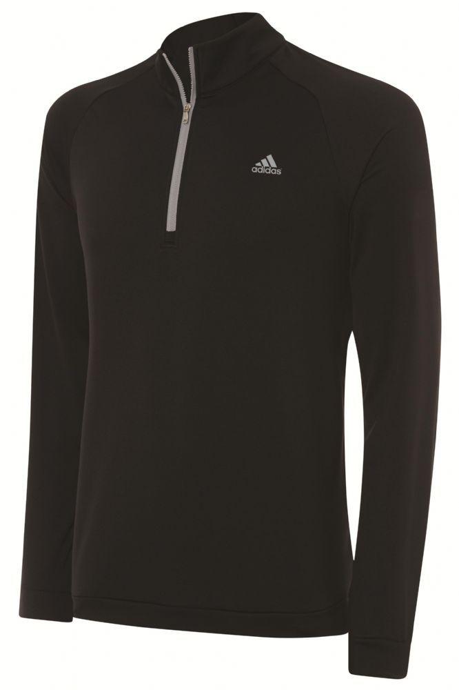 adidasGolf Logo - Adidas Golf 2015 3 Stripes 1 2 Zip Men S Golf Sweater Top Logo