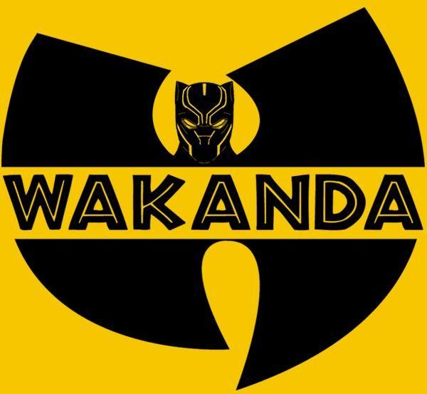 Wakanda Logo - Black Panther Wakanda WuTang T-shirt