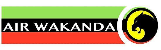 Wakanda Logo - Air Wakanda- Logo Photographic Prints