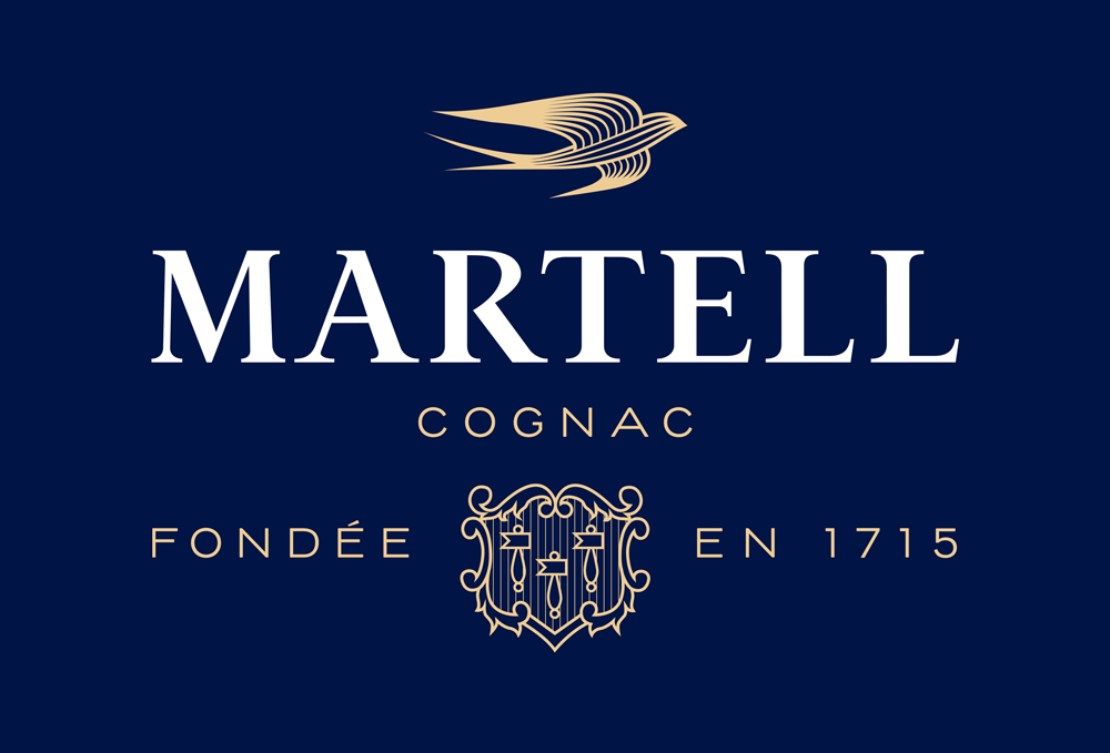 Cognac Logo - Brand New: New Logo, Identity, and Packaging for Martell by Yorgo & Co.