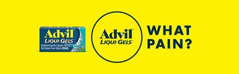 Advil Logo - Amazon.com: Advil Liqui-Gels (20 Count) Pain Reliever / Fever ...