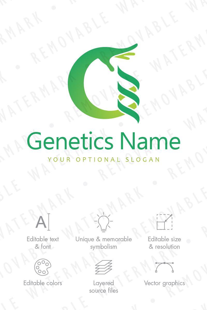 Genetics Logo - G Genetics Logo Template #66992